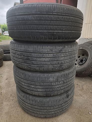 Транспорт: Шины 215 / 55 / R 17, Лето, Б/у, Комплект, Легковые, Корея, Kumho — 1