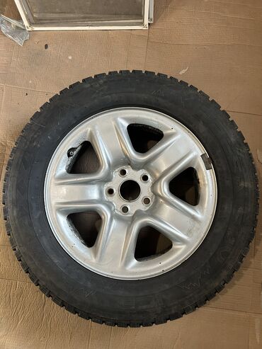 сиденья некся: Дөңгөлөктөр монтажда 225 / 65 / R 17, Кыш, Колдонулган, Комплект, Жол тандабастар (АТ/МТ), Темир, тешиктери - 5