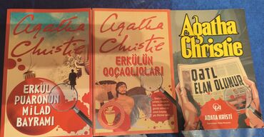 ответы банк тестов по азербайджанскому языку: Aqata Kristinin kitabları. Hamısı təzədir. Üçü birlikdə cəmi 15