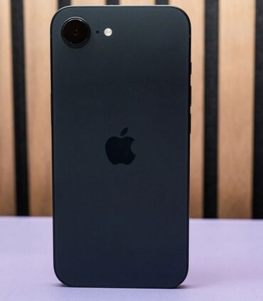 nar mifi: IPhone 16e, 128 GB, Jet Black, Zəmanət, Barmaq izi, Simsiz şarj