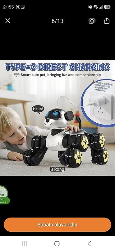 Robotlar və transformerlər: RC Robot İt – D5 model - Göstərilən dəstdə futuristik dizaynlı — 14