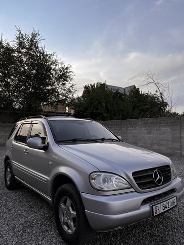 футболка 3 года: Mercedes-Benz ML 320: 1999 г., 3.2 л, Автомат, Газ, Внедорожник