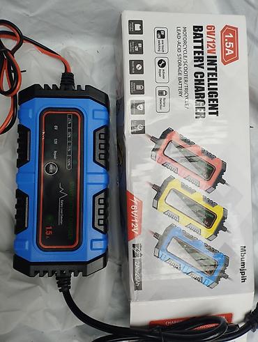 ашка: Ağıllı akkumulyator doldurucu - 6V və 12V qoşulma imkanı - — 2