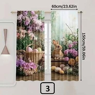 Ostalo: Uskršnje zavese
Cena:2300din🌹🌹 — 6