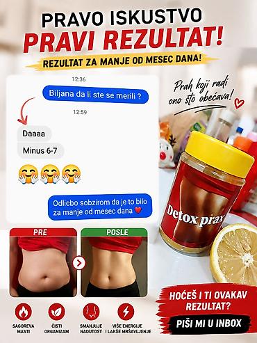 Lepota i nega: **Detox line čaj + A1 L-Carnitine kapsule** Prirodni biljni program — 7