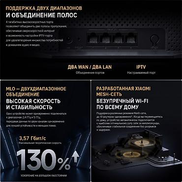 Модемы и сетевое оборудование: Xiaomi BE3600 — современный Wi-Fi 7 для максимальной скорости и — 3