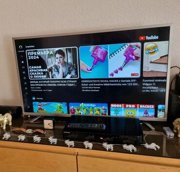 купить телевизор в баку: Səliqəli Istifadə olunub madeli Skywvort diaqanali 109 (43) smart TV