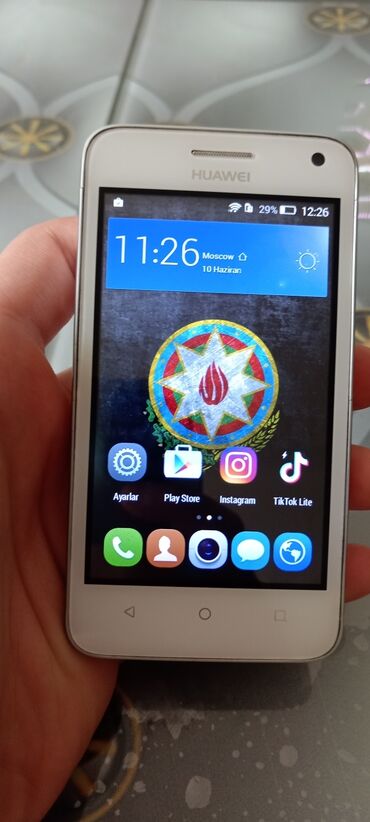 Huawei: Huawei U120, 2 GB, rəng - Ağ, İki sim kartlı