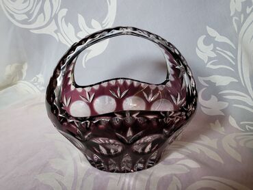 Kante: Korpa rucni rad,Nachtmann kristal,led kristal Nemacka iz 70ih — 8