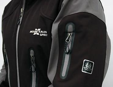 Jakne za prelazni period: Muška softshell jakna Mountain Spirit - Materijal: softshell sa — 11