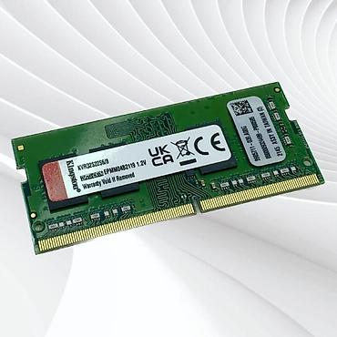 laptop ucuz: Kingston ValueRAM 8GB DDR4 3200MT/s CL22 1Rx16 Non‑ECC SODIMM — 1
