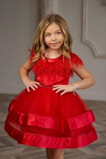 Haljine: Predivne haljinice saten, til, perje, šljokice, za princezice od — 6