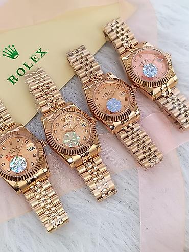 Aksesuarlar: Rolex Oyster Perpetual Datejust – qızılı tonlu paslanmayan polad — 6