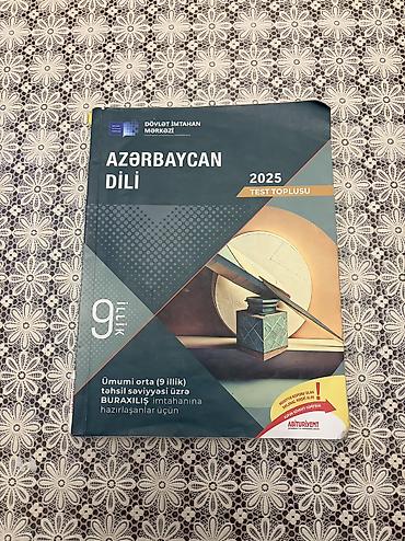 Testlər: Məhsul: “Azərbaycan dili – 2025 Test Toplusu” (DİM) - 9 illik ümumi — 1