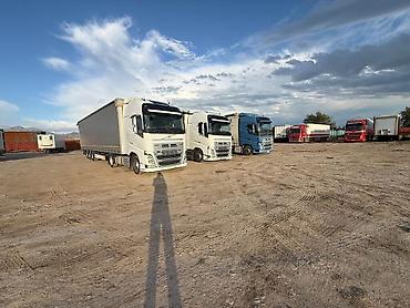 ремни автовоз: Тягач, Volvo, Шторный — 1