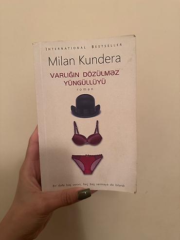 mini araba: Məhsul: Kitab – “Varlığın Dözümləz Yüngüllüyü” (Milan Kundera) Dil — 1