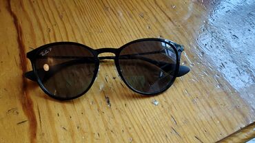 очки круглый: Күндөн коргоочу көз айнектер көз айнек, Ray-Ban, Унисекс, Тоголок, Полярдык линзалар, Колдонулган