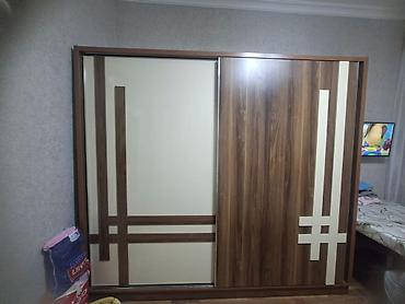 Sürgülü qapılı qarderob hündürlük 2.15 eni 2.50 sm - Dizayn: İki