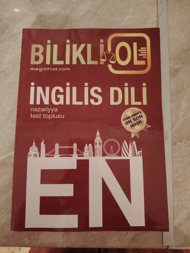 məktəbə hazırlıq kitabları: Magistr hazırlıq vəsaiti, ingilis dili. Tam yenidir. Şirvan və Bakı