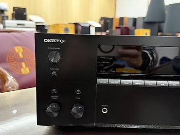 resiver: Onkyo TX-NR575E AV Receiver - 7.2-kanallı AV resiver, Dolby Atmos və — 9