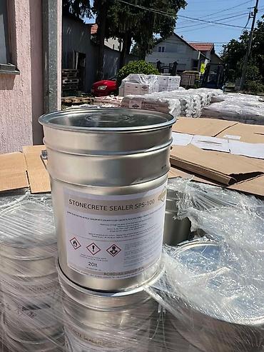 cupavi flekeri: STONECRETE SEALER SPS-100 – akrilni zaštitni premaz za beton, prirodni — 1