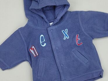 pajacyki niemowlęce dla chłopca: Bluza, 0-3 m, stan - Idealny