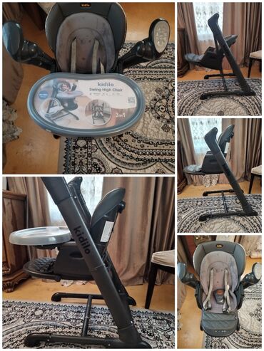 Kidilo brendinin Swing High Chair modeli, uşaqlar üçün nəzərdə