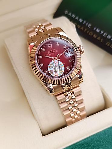 gun eynəyi: Yeni, Qol saatı, Rolex, rəng - Qızılı — 6