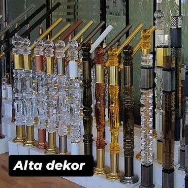 Pilləkən məhəccərləri: Yeni Pilləkən məhəccəri, Paslanmaz polad, Pulsuz çatdırılma — 25