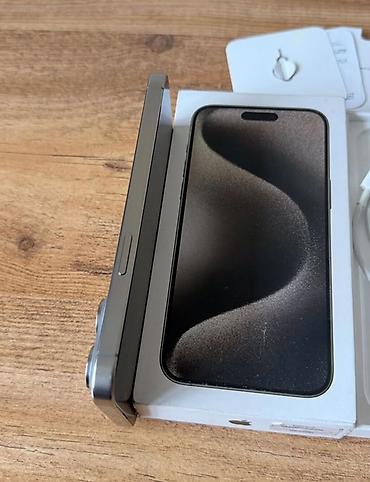 Apple iPhone: IPhone 15 Pro, 256 GB, Natural Titanium, Face ID — 6