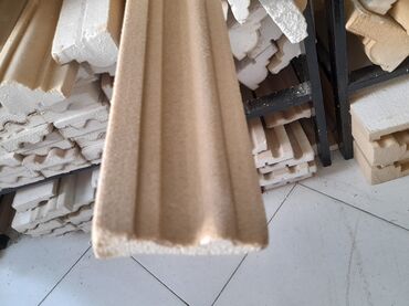 Digər bitirmə materialları: Fasad üçün dekorativ elementlər və hazır detallar - Material: sıxlığı — 63