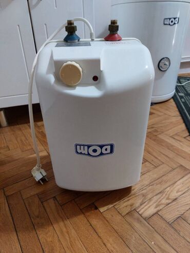 automatska glava za trimer: BOJLER Inox prerada Pancevo " D O M" OD 10 L. SA SLAVINOM ZA SUDOPERU