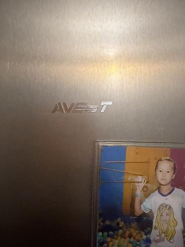 zv e1: Холодильник AVEST, двухкамерный, серебристый (нержавеющая сталь/серый — 2