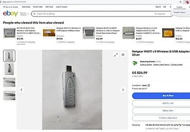 Modemi, ruteri i mrežni uređaji: NETGEAR WG111 v3 – USB bežični adapter - Tip: USB Wi‑Fi adapter — 7