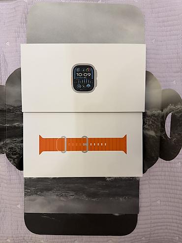 iphone на: Apple Watch Ultra 2 с ремешком Ocean Band (оранжевый) В идеальном — 7