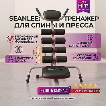 Силовые тренажеры: Тренажер для спины и пресса SEANLEE. Эргономичная модель для домашних — 1