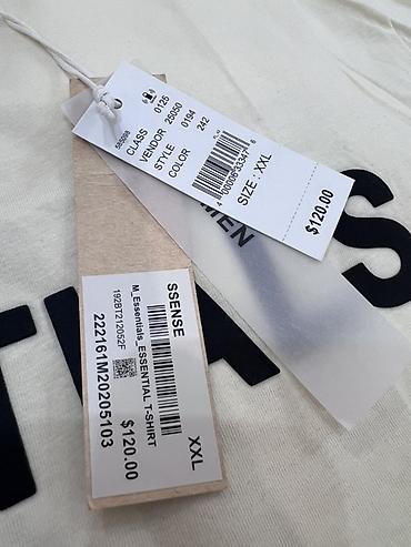 футболка hba: Мужские футболки ESSENTIALS Fear of God Доступен только в XXL размере — 6