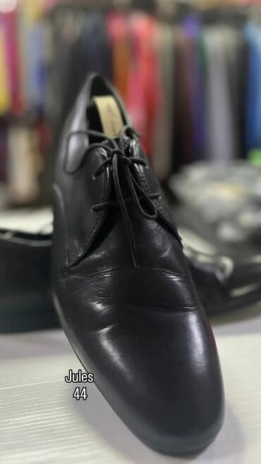 Туфли: Мужские туфли, 42.5, Новый, цвет - Черный, Платная доставка, Бесплатная доставка, Самовывоз — 9