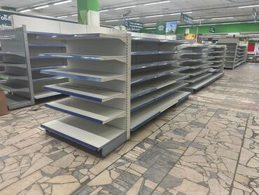 Витрины: Витрины, стеллажи, полки торговые металлические б/у, полка магазинная — 14