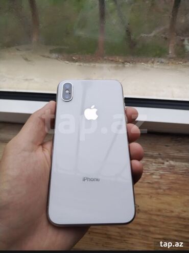 iphone 14 satışı: IPhone X, 64 ГБ, Белый, Беспроводная зарядка