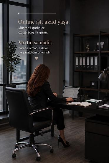 tikis fabrikinde is elanlari: Online iş fürsəti – azad yaşamaq istəyənlər üçün Mətn və ideya — 1