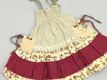 eleganckie sukienki szyfonowe: Dress, 1.5-2 years, 86-92 cm, condition - Very good