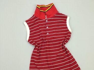 spódnice w kratkę czerwone: Koszulka polo, S, stan - Dobry