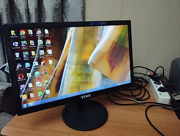 Monitorlar: Led Monitor VİVA Model: UA22HD 22-düym ekrandır. Əla işləyir, heç bir — 7