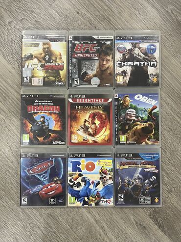 прокат playstation 3: PS3 diskləri hamısı bir yerdə 50 manat