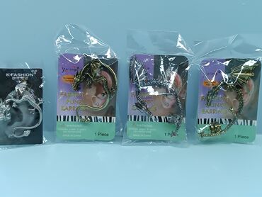 Серьги: Кафф (серьга) ДРАКОН Кафф – это серьга, которая сочетает в себе — 10