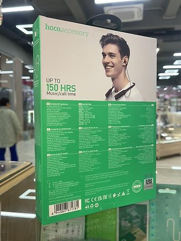 ugreen hitune max5c: Беспроводные гарнитуры, Hoco, Новый, цвет - Черный — 2