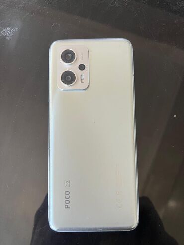 телефон 2000: Poco X4 GT, Б/у, 128 ГБ, цвет - Серый, 2 SIM