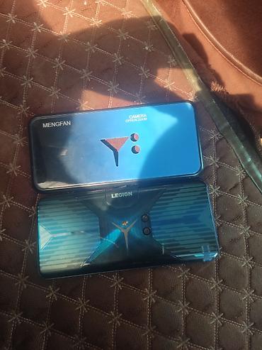 Уюлдук телефондор жана аксессуарлар: Lenovo Legion, Колдонулган, 256 ГБ, түсү - Көгүлтүр, 2 SIM, eSIM — 5