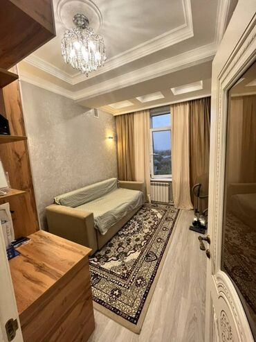 продаю квартиру в г кант жилдома: 2 бөлмө, 55 кв. м, 106-серия жакшыртылган, 5 кабат, Евроремонт